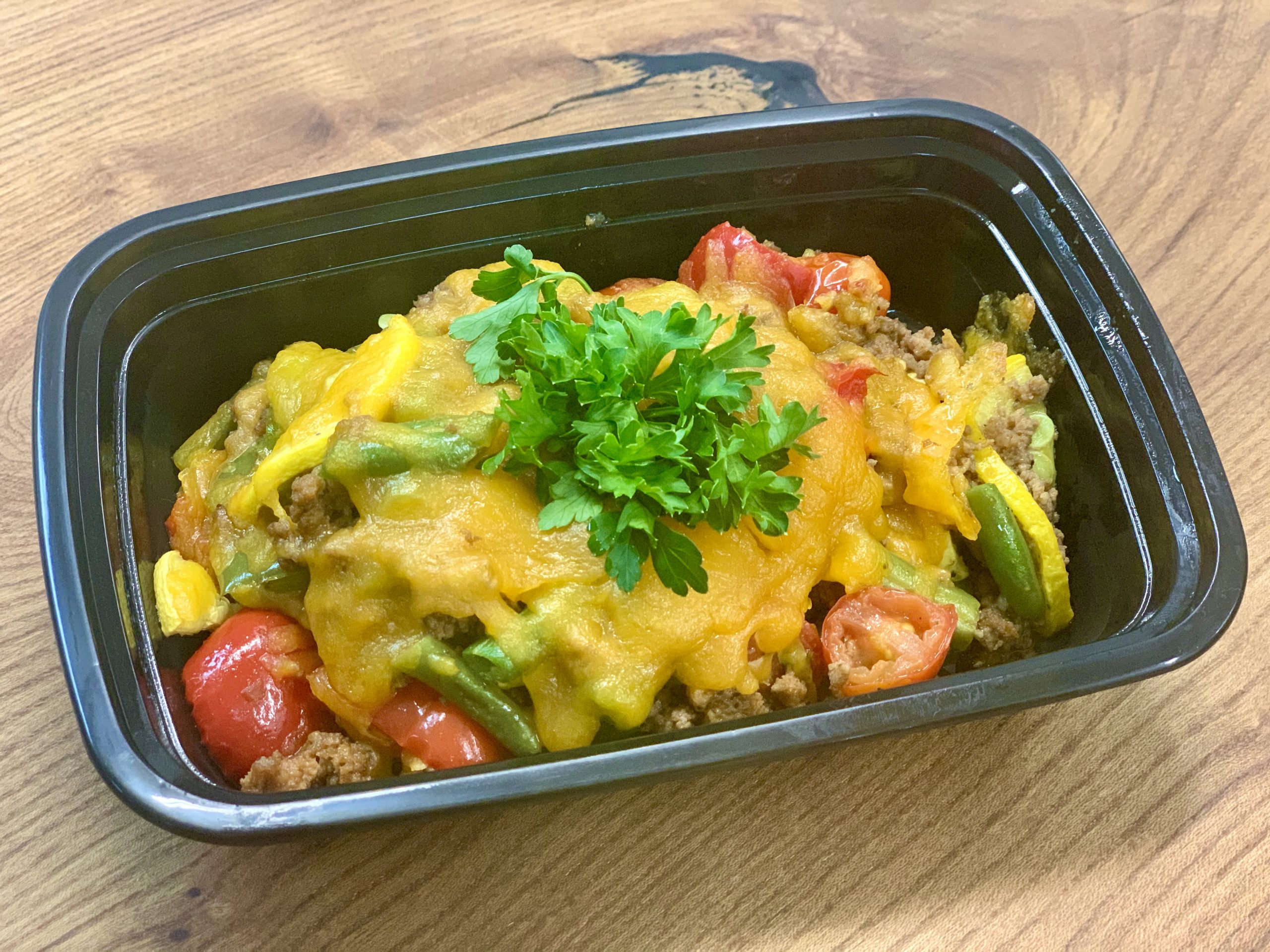 KETO Baked Eggplant Beef Tower Fresh Flamingo