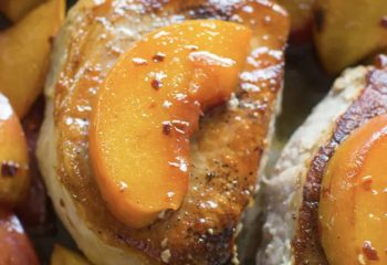 SPECIAL - Grilled Peach Pork Chops