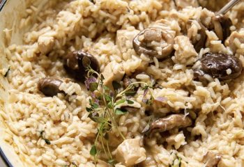 FAMILY DINNER - Chicken and Mushrooms Risotto
