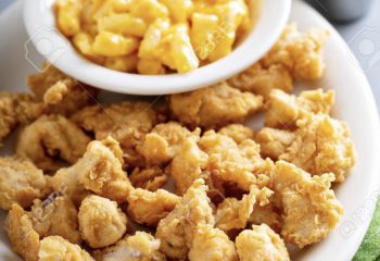 Mac and Cheese with Chicken Nuggets - Large