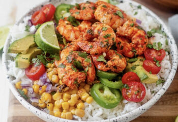 FAMILY DINNER - Fiesta Shrimp Bowl