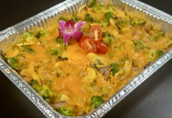 FAMILY DINNER - Cheesy Turkey-Veggie Bowl