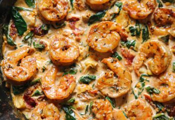 FAMILY DINNER - Tuscan Shrimps