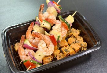 BEACH - Hawaiian Shrimp Skewers