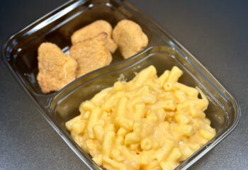 Mac and Cheese with Chicken Nuggets