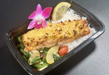 BEACH - Mango-Coconut Salmon