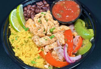 Chicken Fajitas Bowl