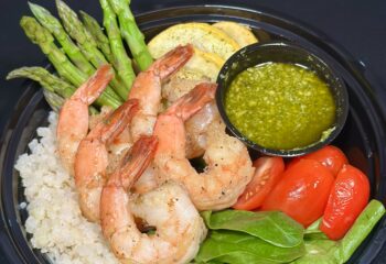 Garlic Butter Shrimp Bowl
