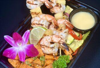 Hawaiian Shrimp Skewers