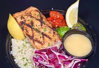 Lemon Herb Salmon Bowl