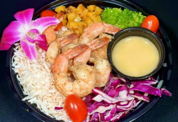 Shrimp and Mango Bowl