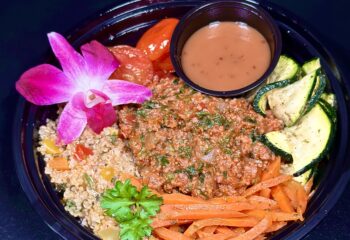 Turkey and Veggie Bowl